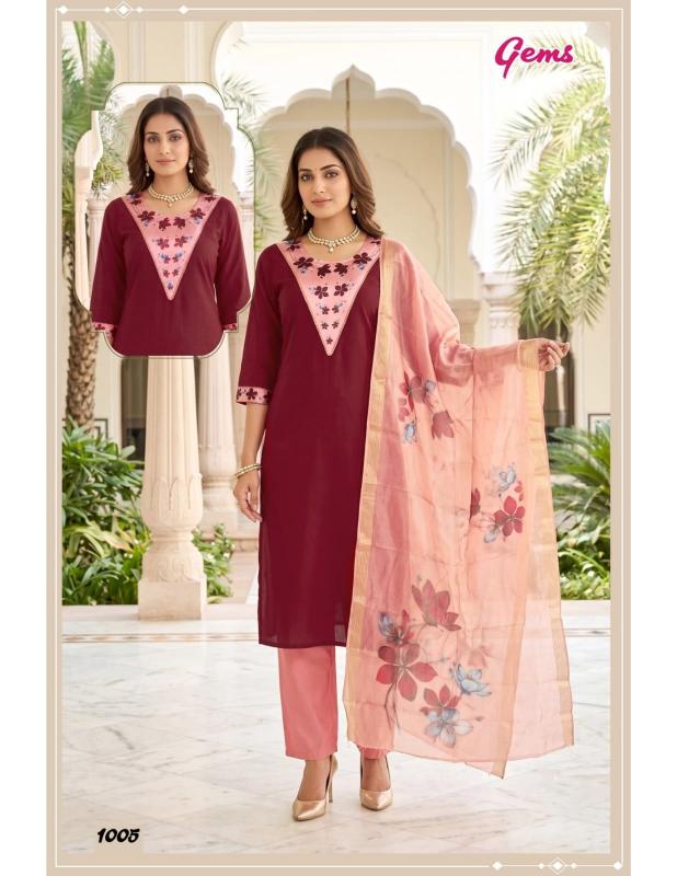 Desi kudi gems print rayon kurti wholesaler